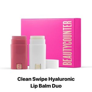 Clean Swipe Hyaluronic Lip Balm Duo